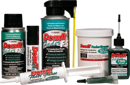 DeoxIT-Fader_GRP_2017 (PNG) width 15cm Dexoit Contact Cleaner - Fader Series